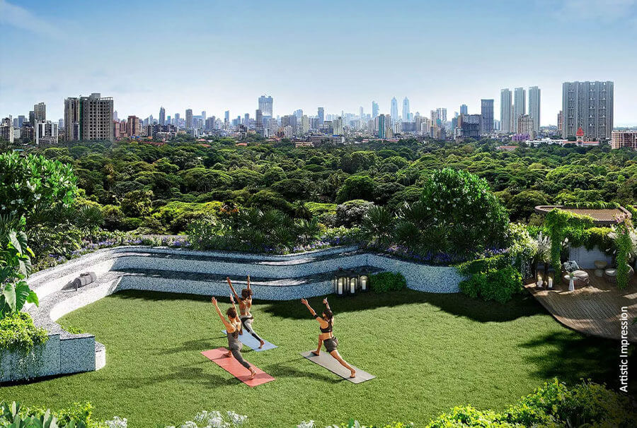 Piramal Aranya Yoga Lawn