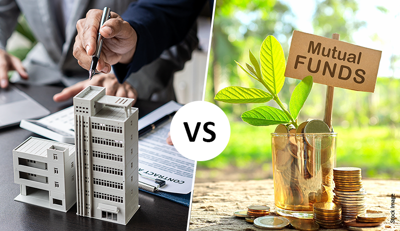 Investing in Real Estate Vs Mutual Funds: Which is a Better Investment Option?